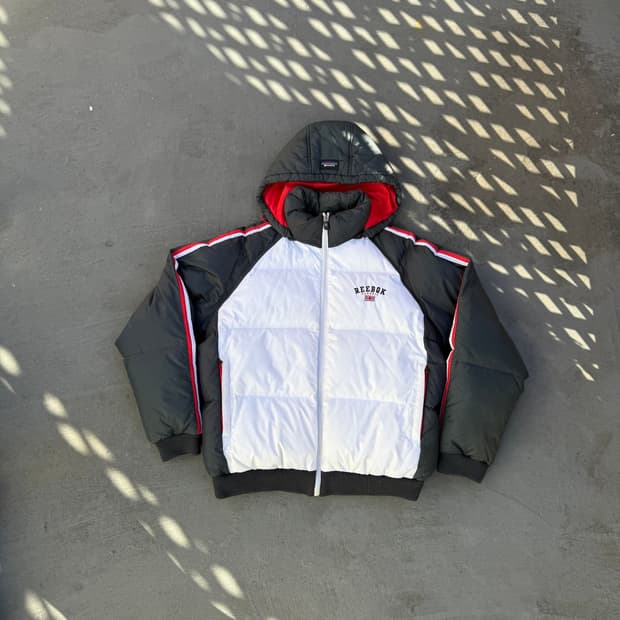 리복 클래식 배색 패딩