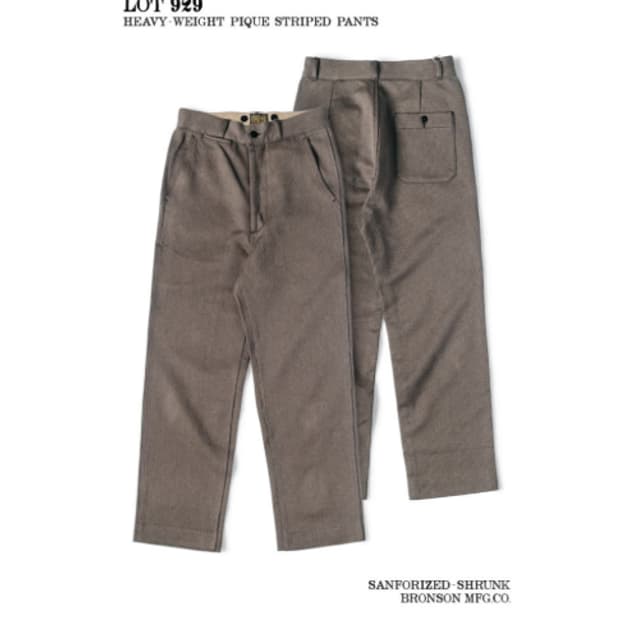 브론슨 Lot929 피케 페퍼솔트 팬츠 32 사이즈