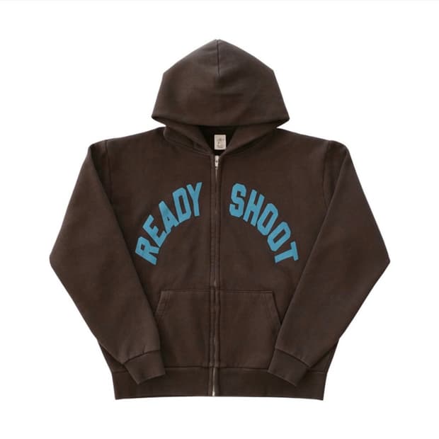 Collect Pieces ZIP-UP HOODIE (BROWN)