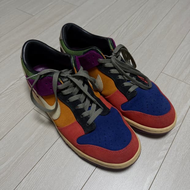 나이키 덩크 로우 바이오테크 레인보우 300사이즈