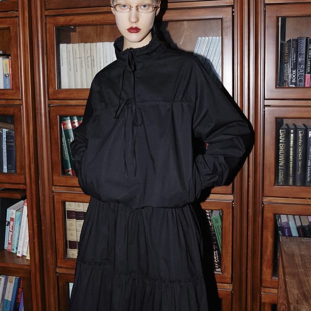 핍펫 셔링 코튼 아노락