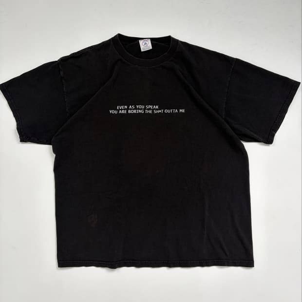 00s Sh*t Tee (black)