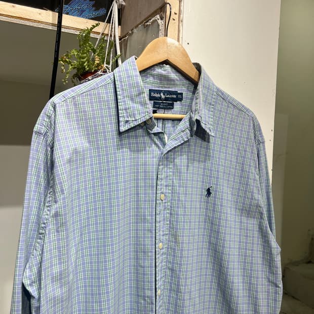 폴로 랄프로렌 체크 셔츠