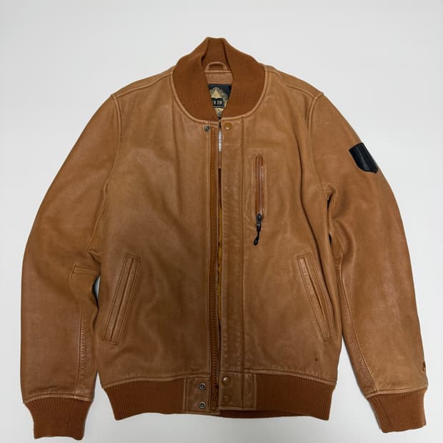 나이키 코비 가죽자켓