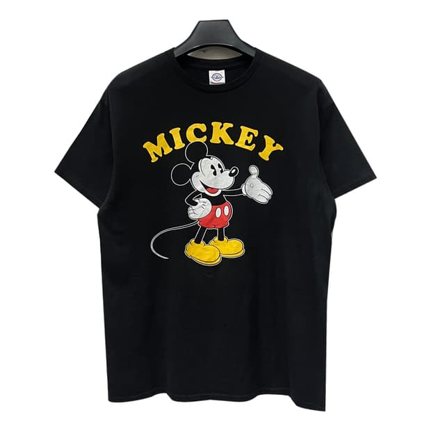 USA 빈티지 미키 마우스 반팔티 L