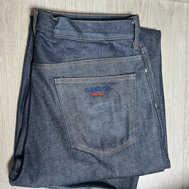 슈프림 배기진 리지드 34