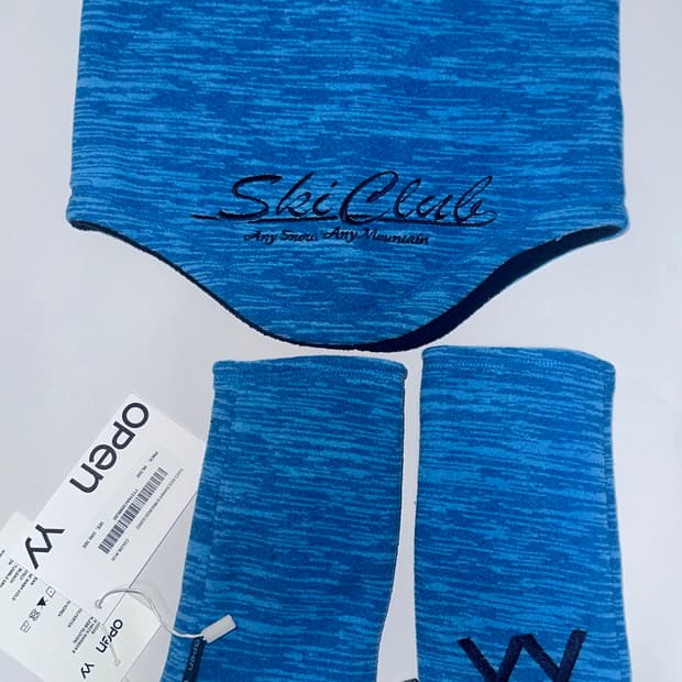 오픈와이와이 넥워머+핑거리스 장갑