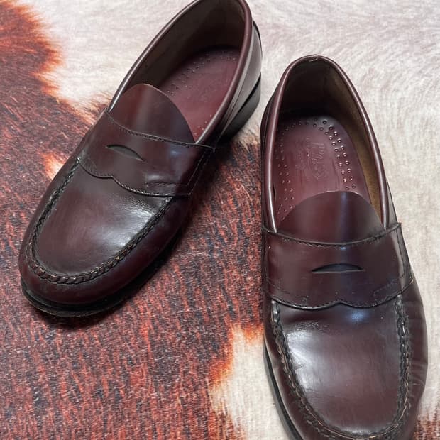 [9D ] G.H. Bass 로건 페니로퍼 버건디