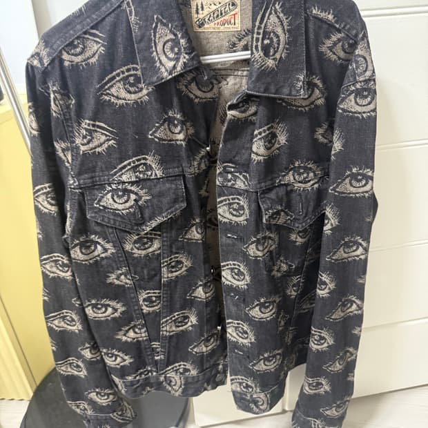 Kapital 캐피탈 아이 패턴 데님 자켓 여성 2