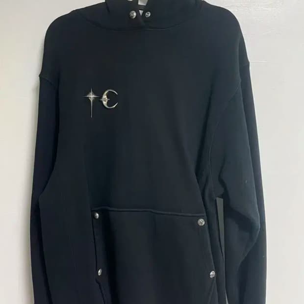 떠그클럽 아머 후드 2사이즈 블랙