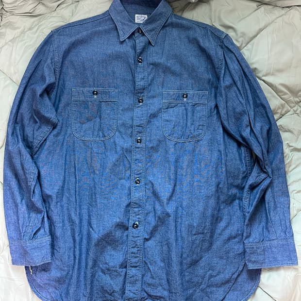 오어슬로우 샴브레이셔츠 릴렉스핏 4사이즈