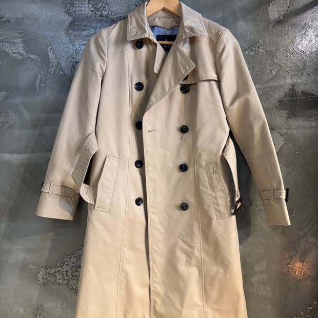 헤지스 트렌치코트 s