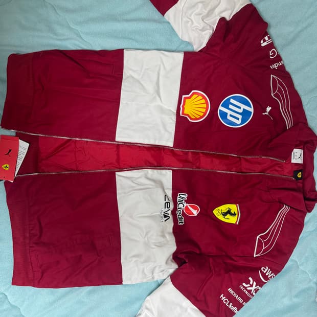 페라리x푸마 2025 팀 자켓