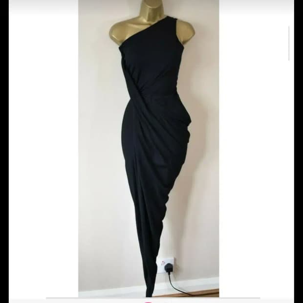 정품 비비안웨스트우드 vian 원숄더 롱 드레스 1번 입음