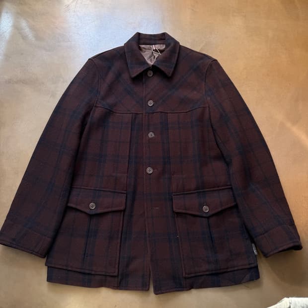 KAKA BY 카즈타카 카토 울혼방 코트 자켓 XL