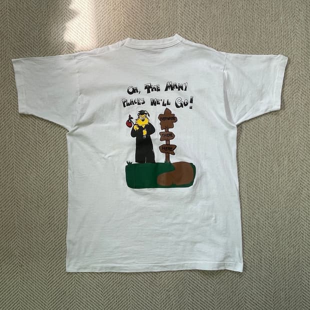 90s usa 싱글스티치 Hixson 그래픽 반팔티셔츠 