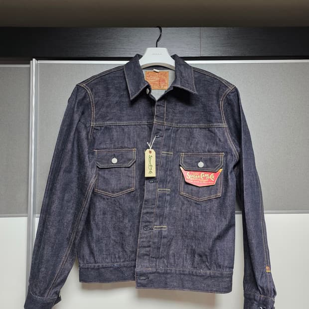 슈가케인 2세대 데님자켓 (40)새상품 팝니다.