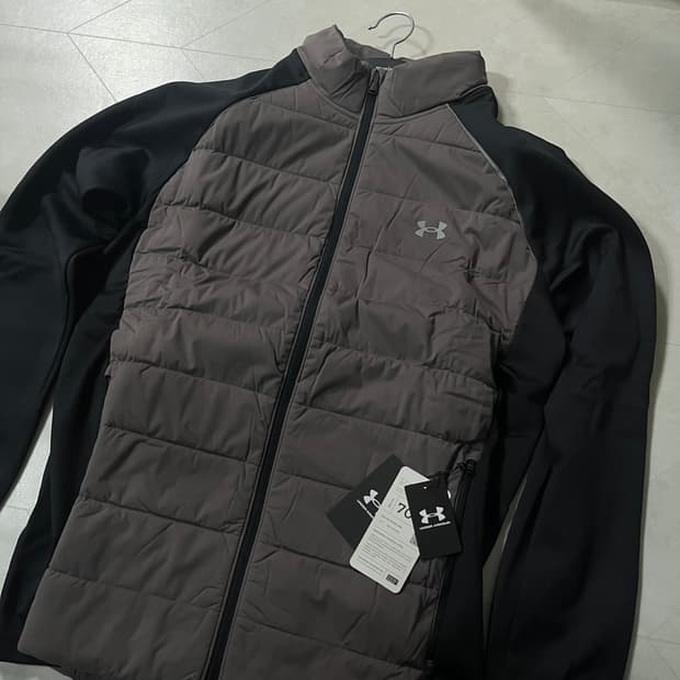 새상품(XXL)언더아머 골프 스트레치 다운 하이브리드 자켓