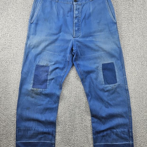 빈티지 프렌치 워크 팬츠 ( 34"추정 ) / 11835