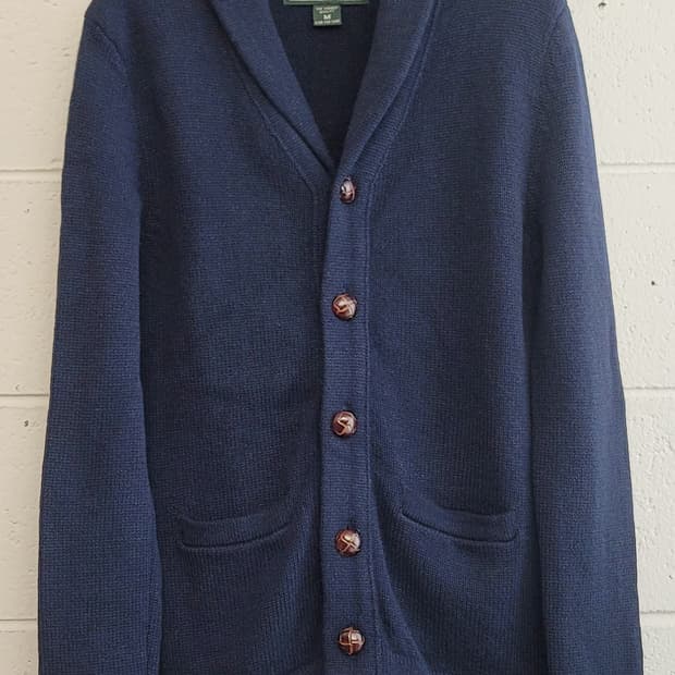 포레스트캠프  숄카라 니트가디건 판매