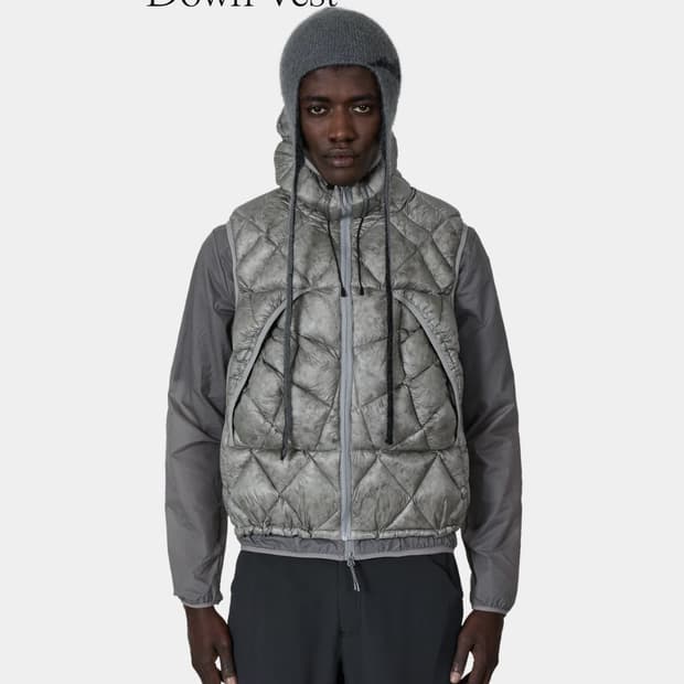 Roa hiking FW25 패딩베스트