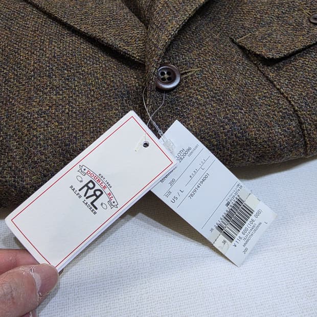 RRL unconstructed 울 스포츠 자켓 판매나 교환