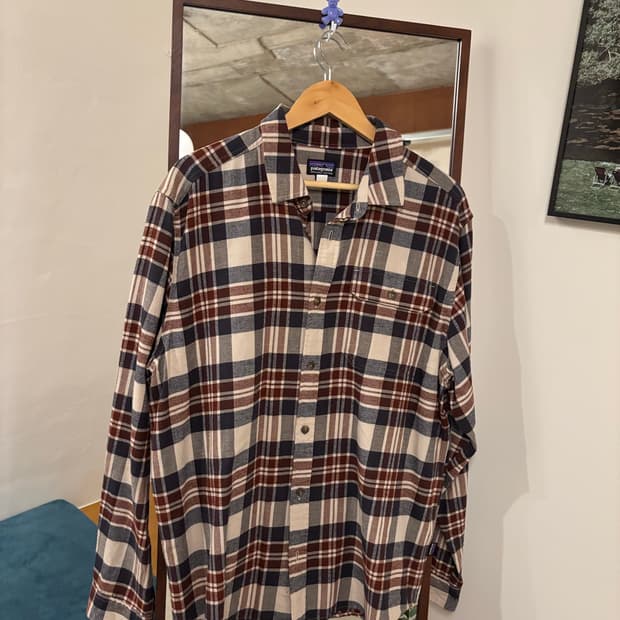 파타고니아 체크 플란넬셔츠