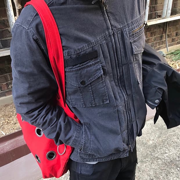 죠우 빈티지 워시드 5 포켓 워크 자켓 (워시드 네이비)