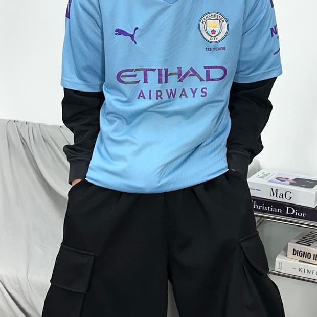 푸마 19-20 맨시티 어워즈 유니폼 L
