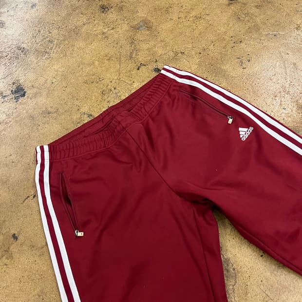 [정품/105] 아디다스 삼선 트랙 바지 버건디 b19