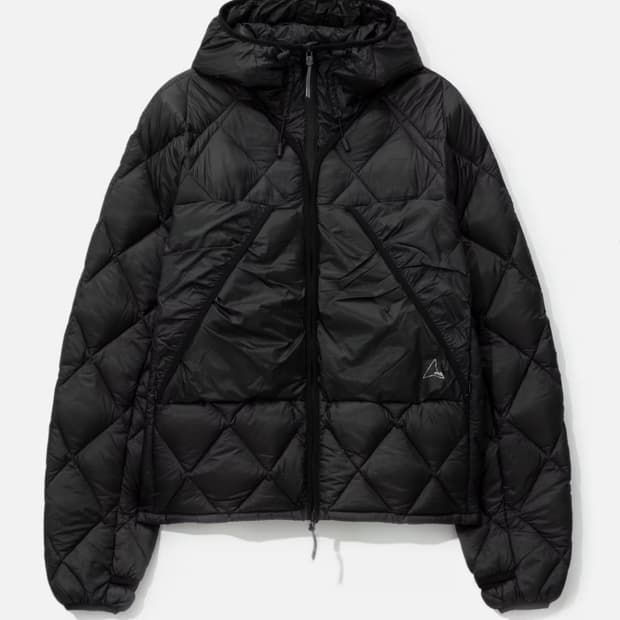 (L) 로아 ROA 경량패딩 블랙 라이트 다운 새상품