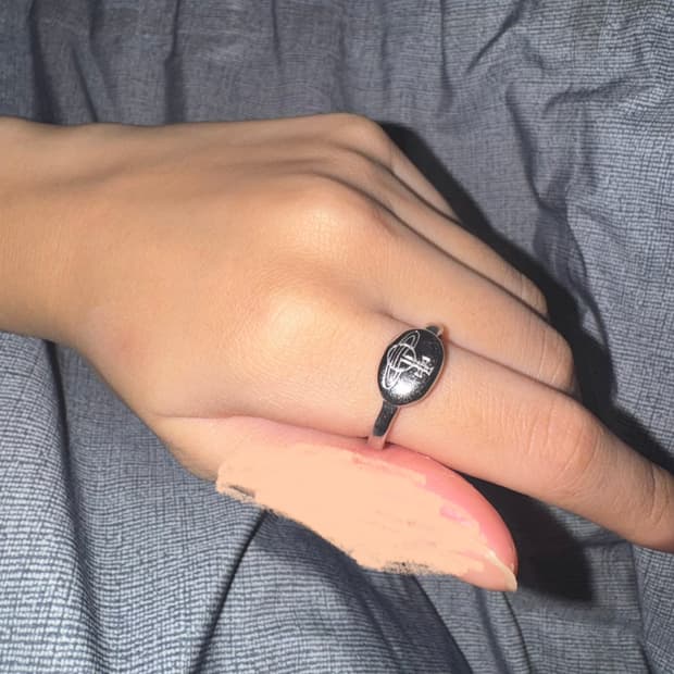 비비안웨스트우드 링 실버925