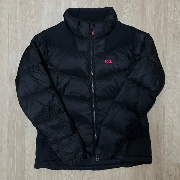 K2 케이투 구스다운 오리지널 로고 패딩점퍼 90