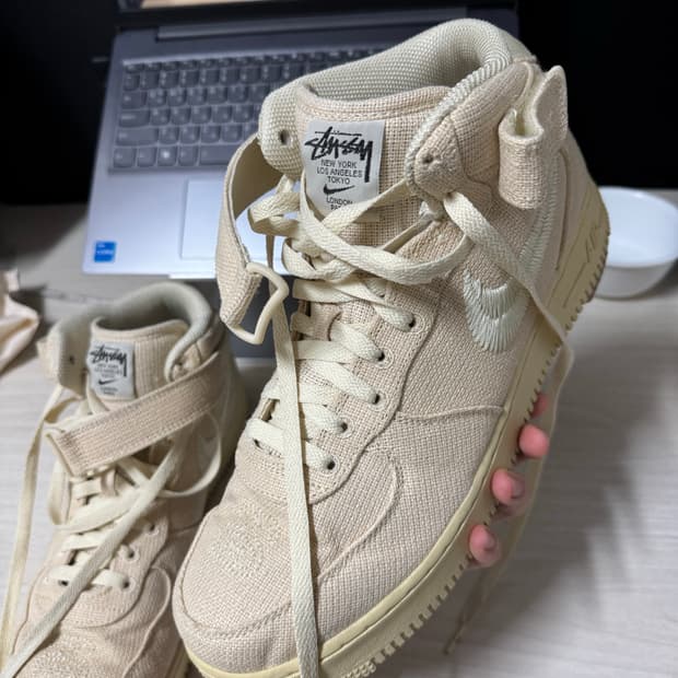 스투시 에어포스 미드 파실 285