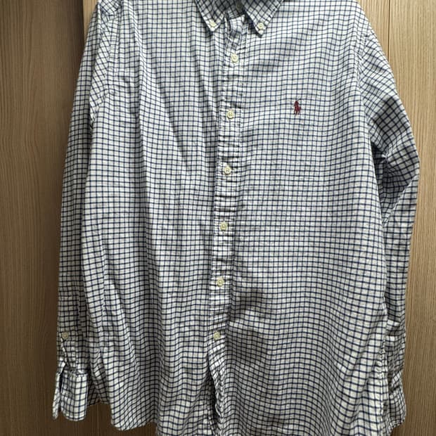 폴로 체크 셔츠