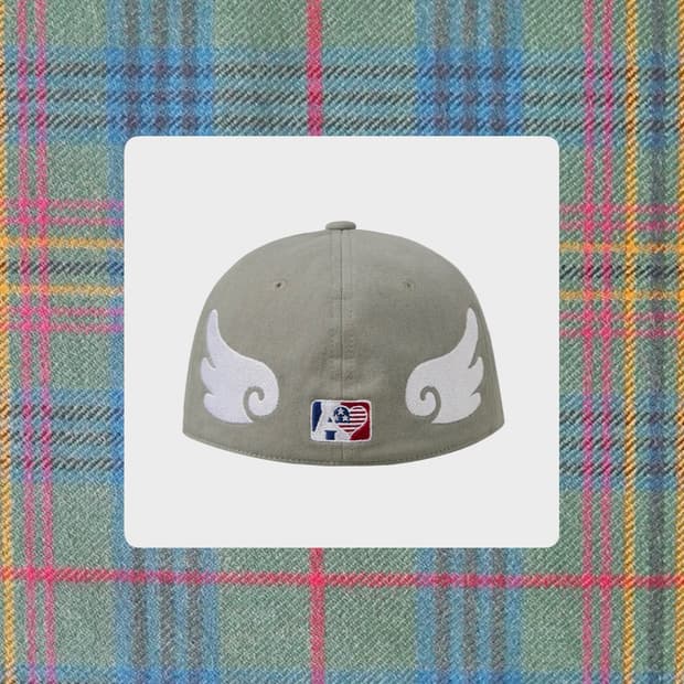 aeae  ae symbol angel wing cap 에이에이 모자