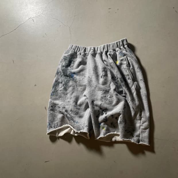 KZ ATELIER Paint Sweat Shorts