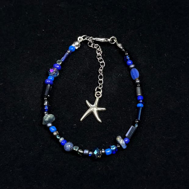 핸드메이드 비즈 팔찌 Deep Ocean 042