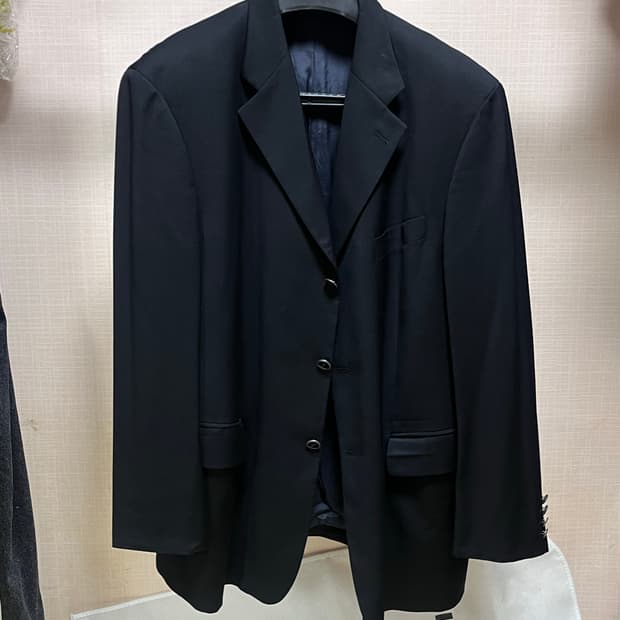 입생로랑 블레이저 3버튼 블랙