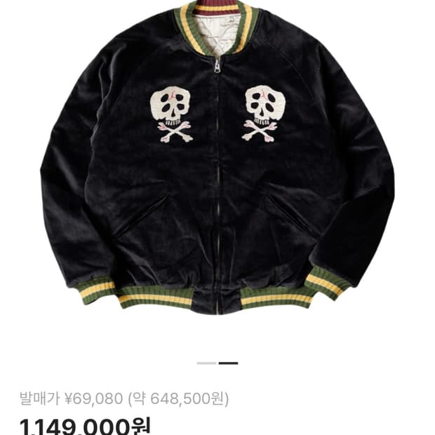 Kapital Velveteen Sulfide Souvenir Rain