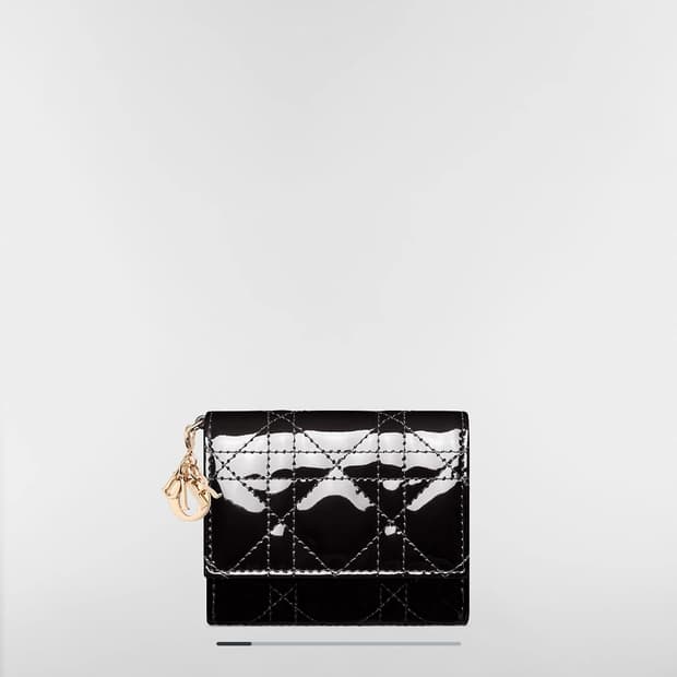 디올 페이던트 까나쥬 로투스 지갑