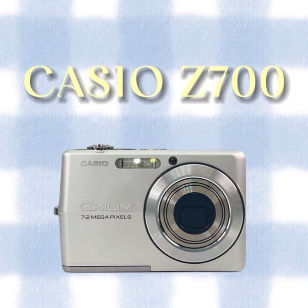 카시오 엑슬림Z700 디카