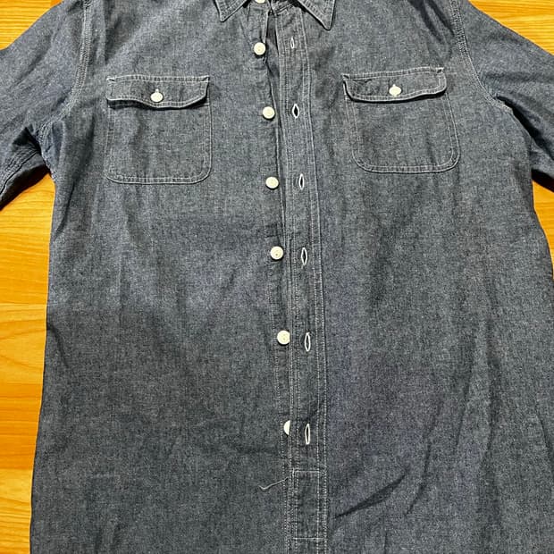 [M] rrl 인디고 샴브레이