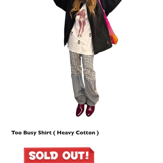 구매) 케미컬 스포츠 too busy shirt 구매합니다