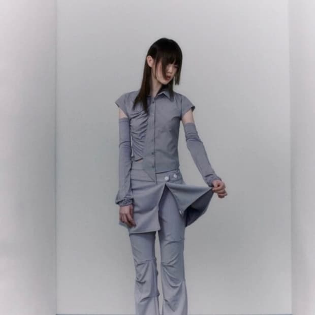 오호스 랩스커트 팬츠(네고가능)