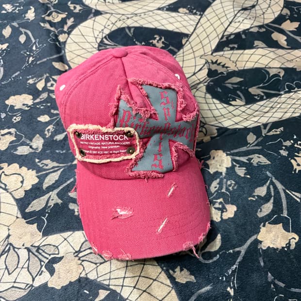 Birkenstock Distressed cross Cap 