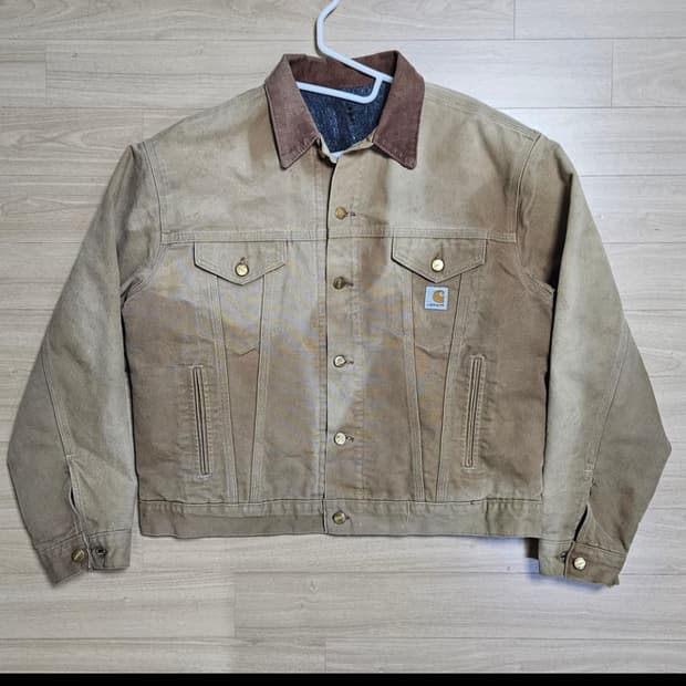 칼하트 진 트러커 자켓 JB0906 BRN 칼하트브라운 디트로이트