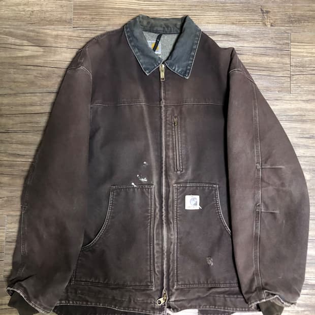 칼하트(Carhartt) C61 셰르파 릿지자켓 (다크 브라운)