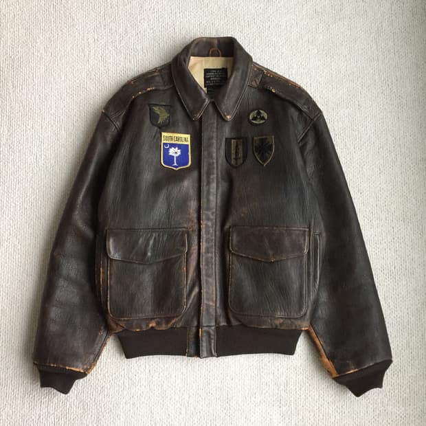 90‘s avirex 아비렉스 밀리터리 패치 a2