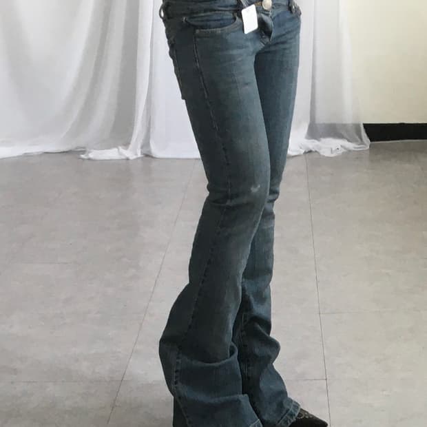 Cecil Mcbee double waist denim pants